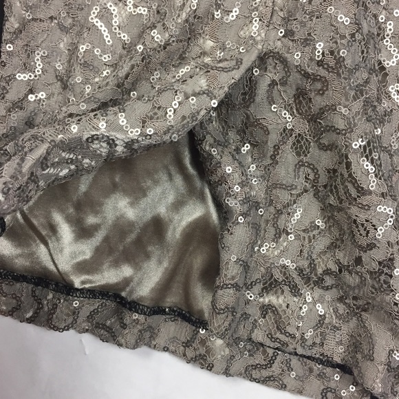 JAX Neoprene Sequin Panel Sleeveless Dress - Picture 5 of 8